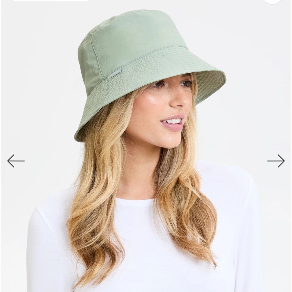 Solbari Sage Green Bondi Bucket Hat